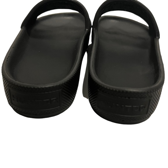 HUNTER Womens Original Light Weight Moulded Slide Sandal Size 7 - Picture 6 of 9